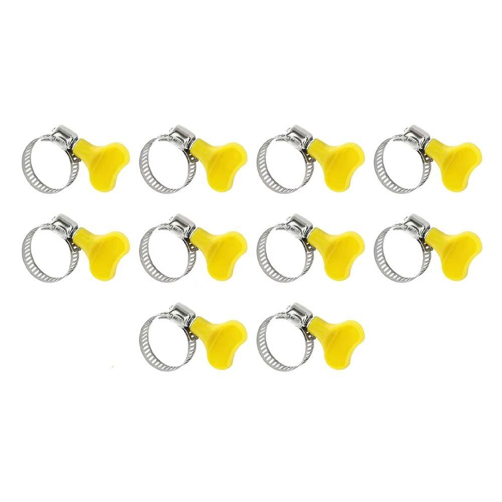 10 Pcs Sealing Water Pipe Faucet Fasteners Powerful Fastener Hose Clamp  Exhaust Hose