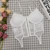 Sexy Spitzen Rückenfreies Überkreuztes Camisole Top