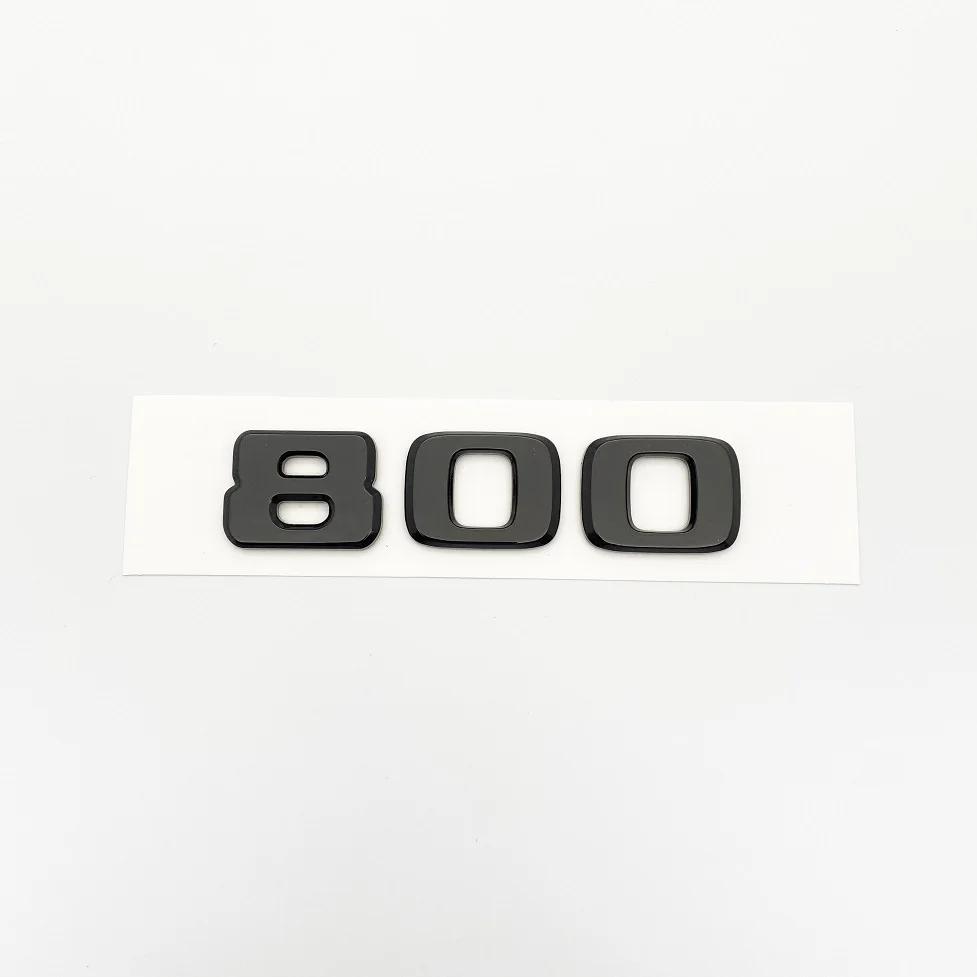 אותיות שחורות מבריקות 550G 4X4 850 550 D35 B40 D6S B63 סמל למרצדס בנץ Brabus G מכונית פגוש תא מטען אחורי W464 מדבקת לוגו