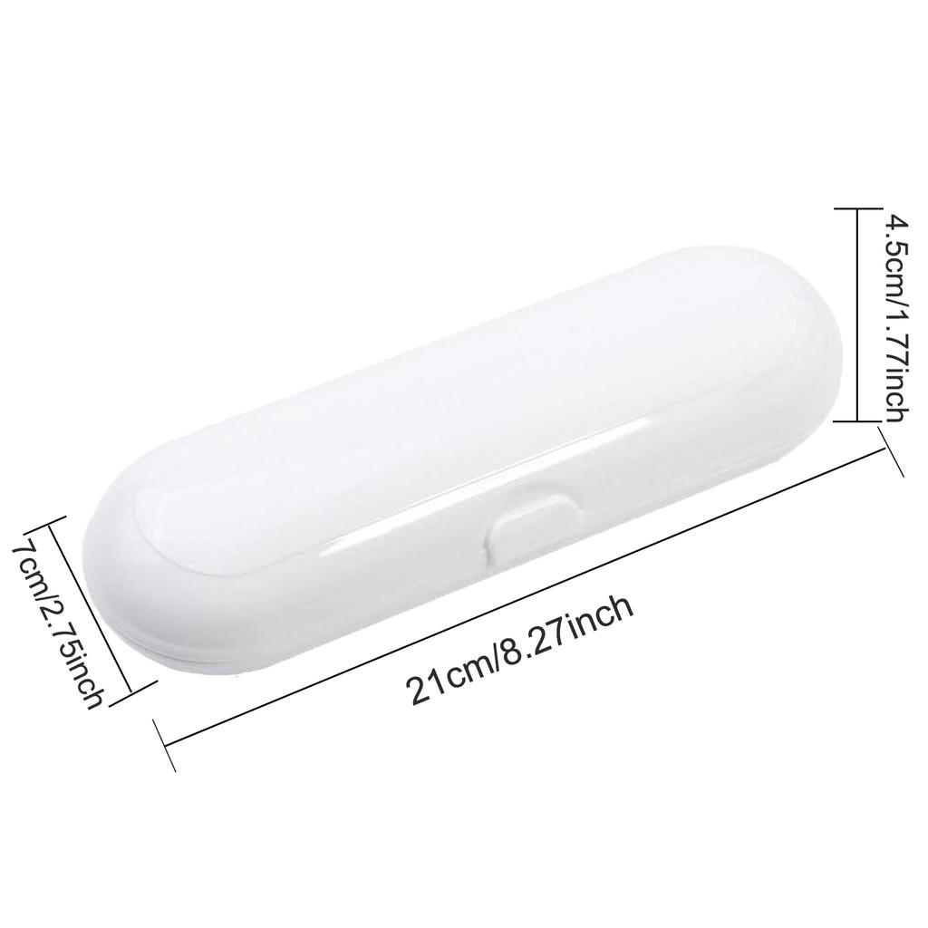 Toothbrush & Toothpaste Holders with Protective Cover Portable Travel Case for Oral B Electric Toothbrush Handle Storage Box