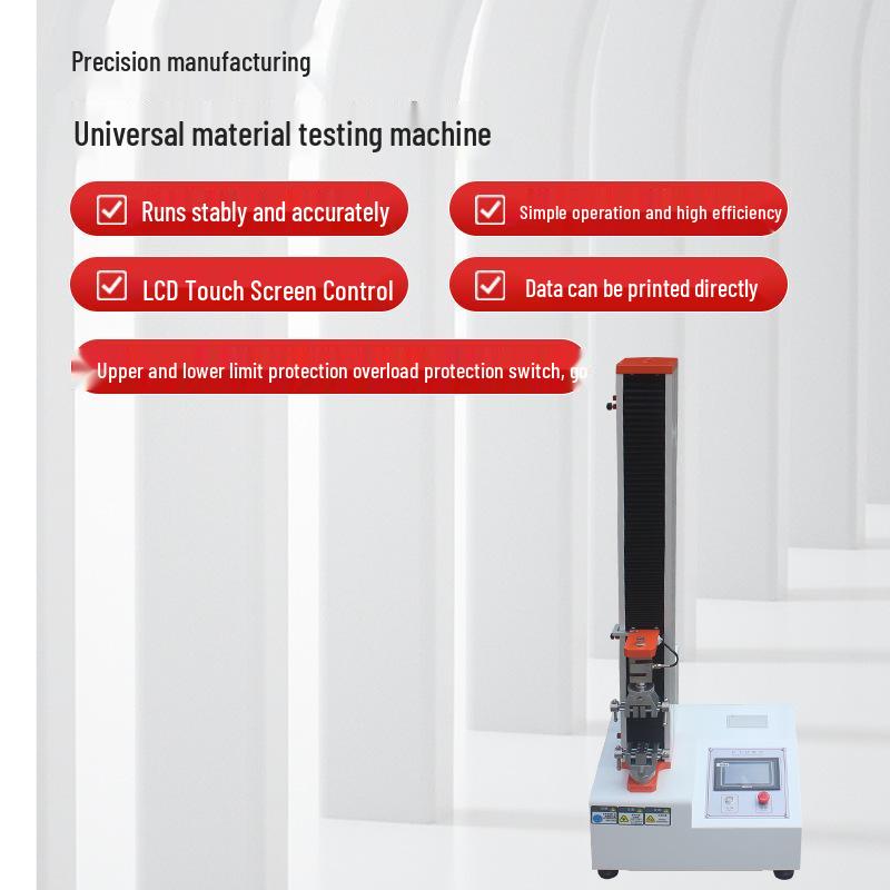 Universal Tensile Testing Machine for Metal, Rubber, Plastic, Fabric, and Film