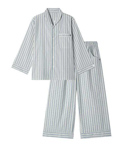 [OFF HOUR OBJET] Amorin Bay Long Sleeve Pajama Set (2-SET) [Shipped from Korea] 100% Authentic