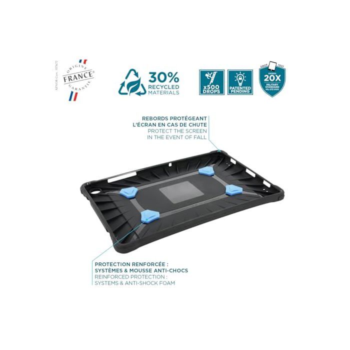 Coque de protection - MOBILIS - Samsung Galaxy Tab A9+ 11'' - Trépied - Anti-chocs - Mousse TFP 4.0