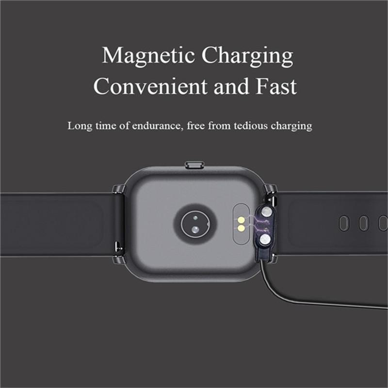Reloj inteligente deportivo T55, resistente al agua, con control del ritmo  cardíaco, llamadas, mensajes y recordatorios, para Android e iOS|Relojes  inteligentes| - AliExpress