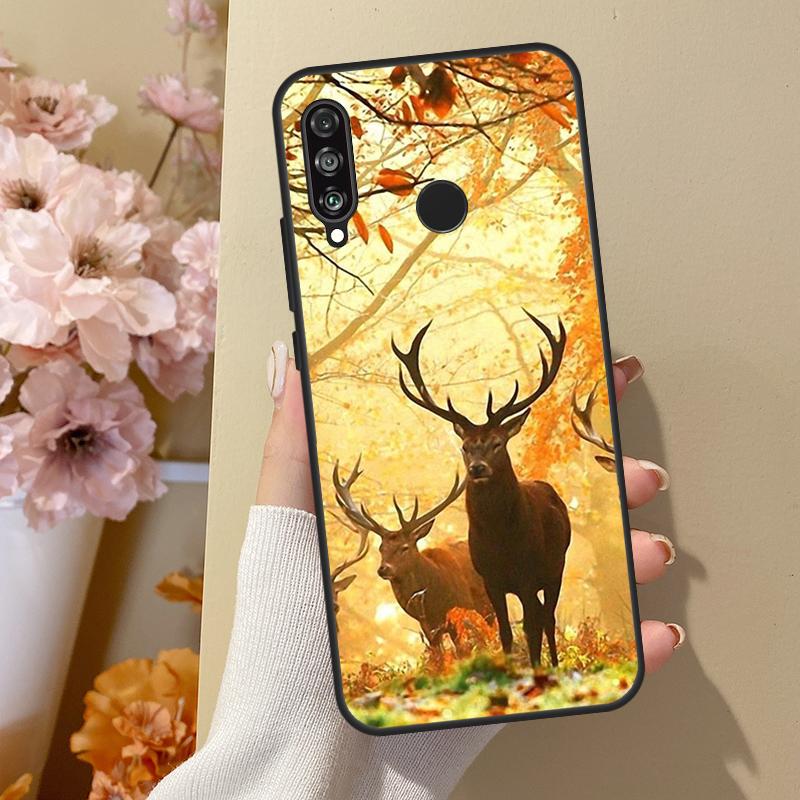 

Deer Hunting Camo For Huawei Nova 10 SE 9 3i 7i 8i 11i 12i Y73 Y90 Y70 Y72 Y61 Y91 P60 Pro P40 P30 Lite Case Huawei Nova Y72