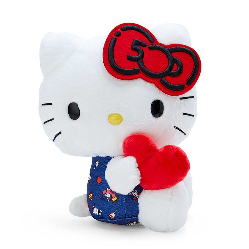 Sanrio Hello Kitty Plush Toy, HELLO Everyone! Kitty, 26 x 20 x 13 cm, Character, SANRIO 805700