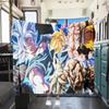1PC Dragon Ball Z  Print Flannel Blanket, High quality All Seasons, Home Decor, Warmth and Comfort, Perfect for Christmas Gifts