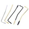 M6 Tremolo Whammy Bar Bridge Arm Premium Metal Guitar Part for Beginner & Pro Electric Guitar Players Chrome Black