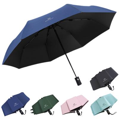 Folding Umbrella UV Protection Sun Resistant Windproof Rainproof 8 Ribs Portable Lightweight Automatic Collapsible Sun Rain Travel Umbrella