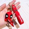 Nuovo Ciondolo Portachiavi in Silicone per Bambola Deadpool, Cordino da Auto per Zaino Scolastico, Regalo