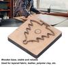 Leather Mould Leather Cutting Die Christmas Tree Shape Punch Cutter Craft Mould Tool 13.5x13x2.3cm for Paper Rubber Punching Die