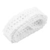 Lace Trim 20 Yards Long 2.3cm Width Exquisite Pattern Skin Friendly Durable Wide Application White