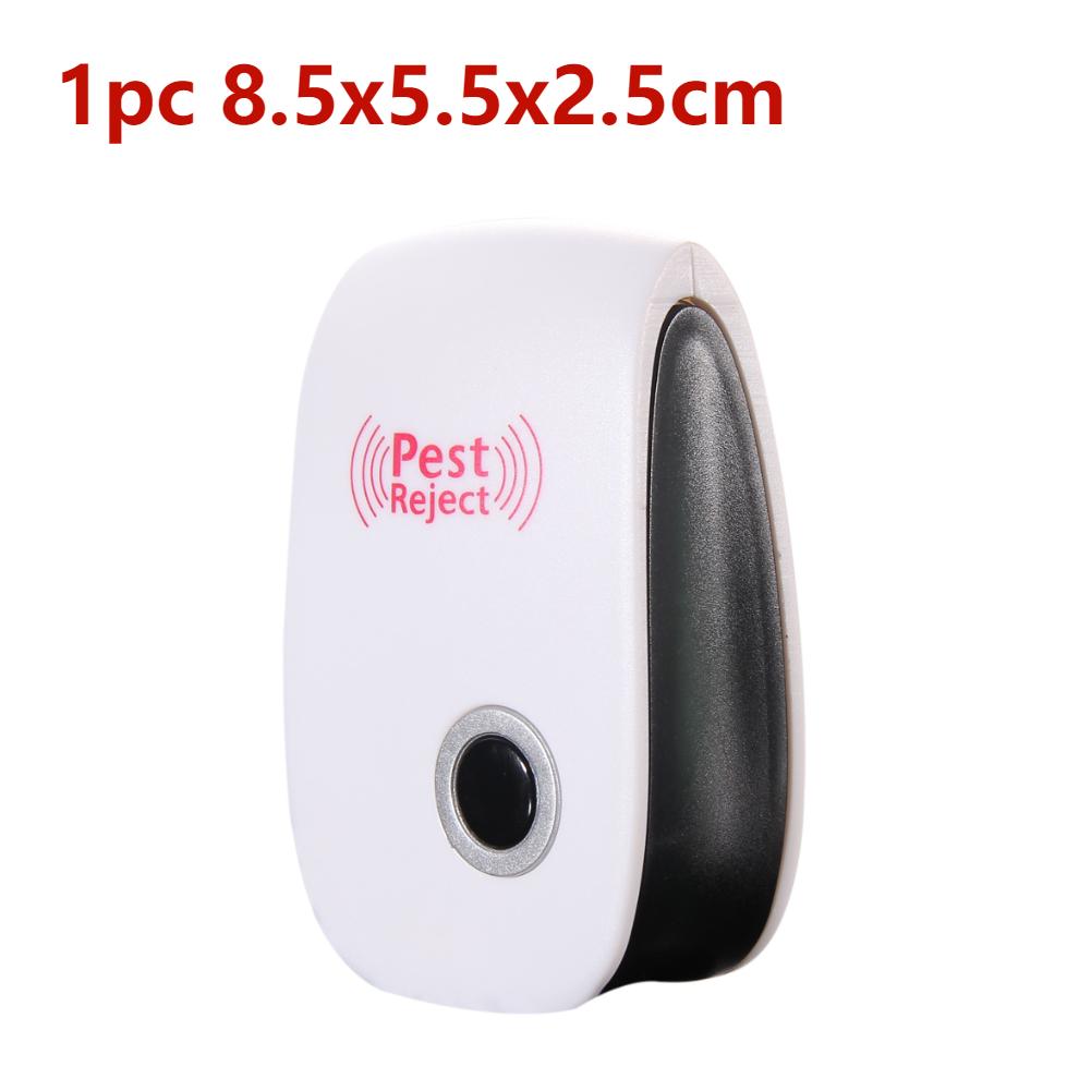 2Pcs Pest Reject Ultrasound Mouse Cockroach Repeller Device Insect Rats Spiders Mosquito Killer Pest Control Household Pest