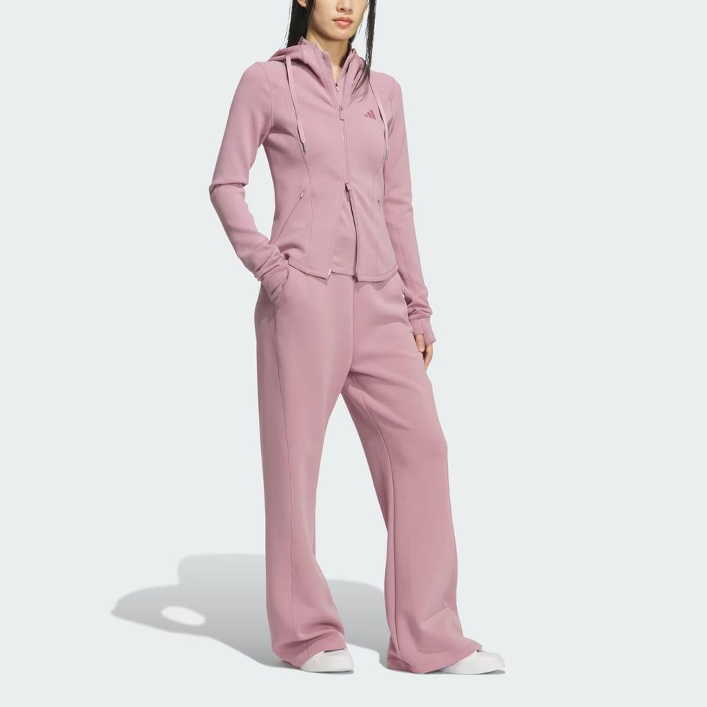 Adidas Jackets Women's Light Purple Hooded Moderate Other KH2700