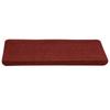 Adhesive Stair Mats 15 pcs 65 x 24.5 x 3.5 cm Red