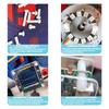 Nylon Screw M2 M2.5 M3 M4 M5 M6 M8 Black White Nylon Plastic Phillips Pan Head Screws Cross Round Head Insulated Bolts L=4~20mm