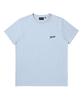 Syupeodeulai Small Vintage Logo Embossed T-Shirt Melange Sky Blue Sduiscp19Msb