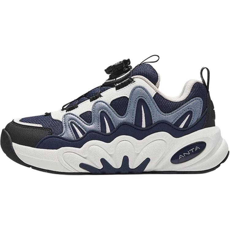Anta Kids Fabric Casual Trendy Button Sports Running Shoes Kids Sneaker 312448810H