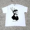 T-shirt Unisexe True Detective - Cadeau pour Fan de Série TV, T-shirt Coton Épais, Citation de Rust Cohle, Merchandising Série de Détectives, Vêtements Drame Policier