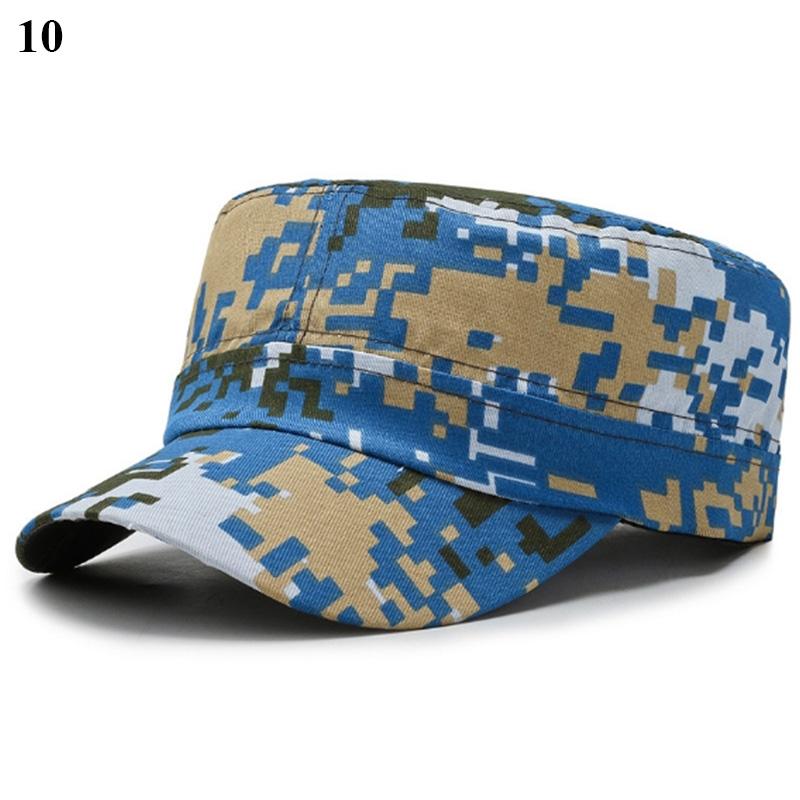 Free Shipping Classic Camouflage Hat Men's Caps Flat Top Baseball Cap Outdoor Sports Hats