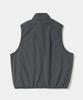 Columbia University Trajan Label Reversible Nylon/Pp Vest_Charcoal