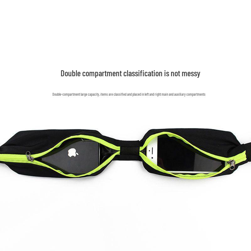 Men's Ultralight Anti-theft Running Waist Bag - Invisible, Elastic, Thin Style