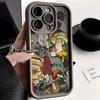 Case For iPhone 17 Cases iPhone 16 Pro Max Case Colorful Mushroom Silicone Case For iPhone 15 Plus 14 13 12 11 16E 17 Air Cover