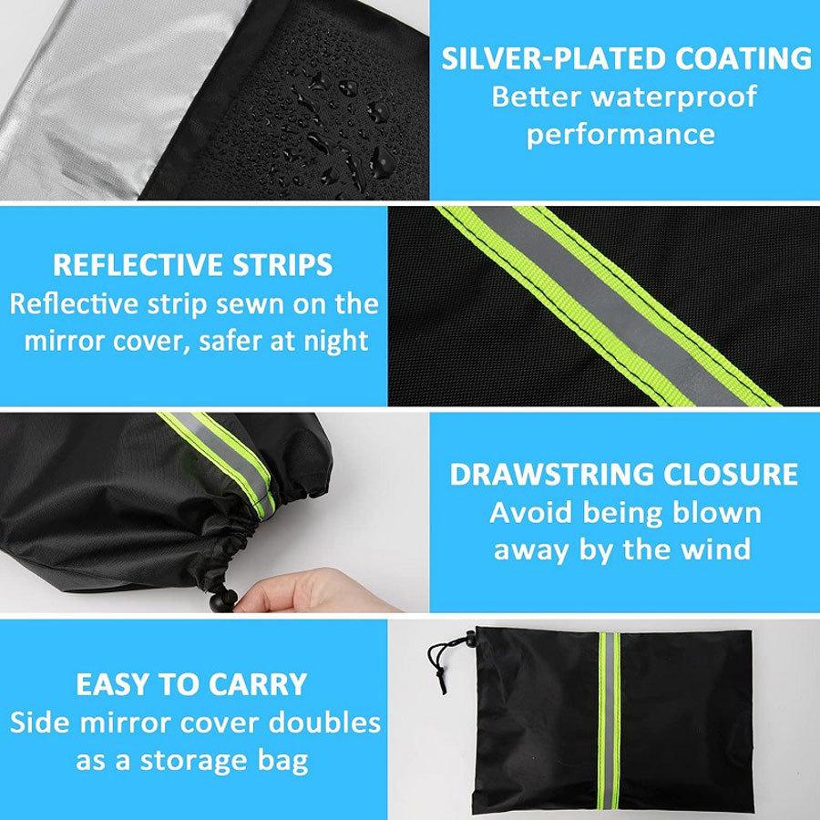 Car Rearview Mirror Snow and Frost Protection Cover