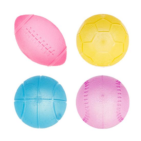 

4 шт. Спортивные мячи-антистресс, мини-баскетбольные, бейсбольные, регбийные, футбольные мячи, игрушка-антистресс для снятия стресса, подарок для любителя спорта. 4pcs