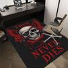 1pc Snake Skull Carpet Anti Slip Polyester Floor Mat for office,Bedroom