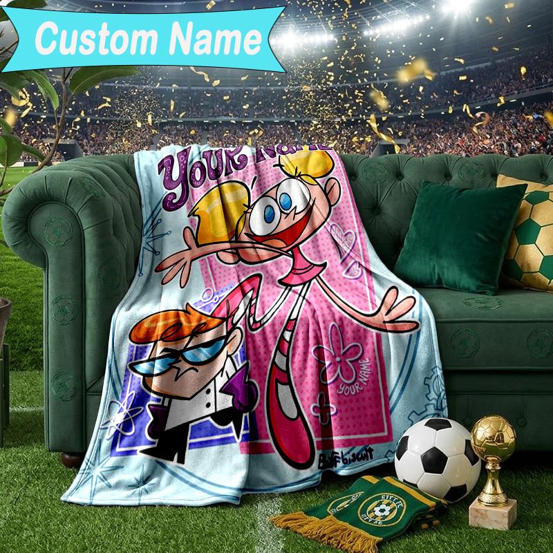 Custom Name Blanket Laboratory Electric Adventure Blanket Bedding Blanket for Travel, Camping, Living Rooms, Offices, Sofas, Fan Christmas Gift