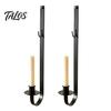 Minimalist Candle Wall Mount Metal Holder, Decorative Sconce for Living Rustic Home Atmosphere Decor Room Bedroom Decor, Modern Hanging Candlestick