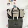 Travel Bag Large Capacity Fitness Bag High Sense High Value Lightweight Backpack Multi-functional Pull Rod Shoulder Bag
