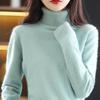 2026 Autumn/Winter Women's High Neck Mink Cashmere Sweater: Loose, Thick, and Versatile Knit Base Layer