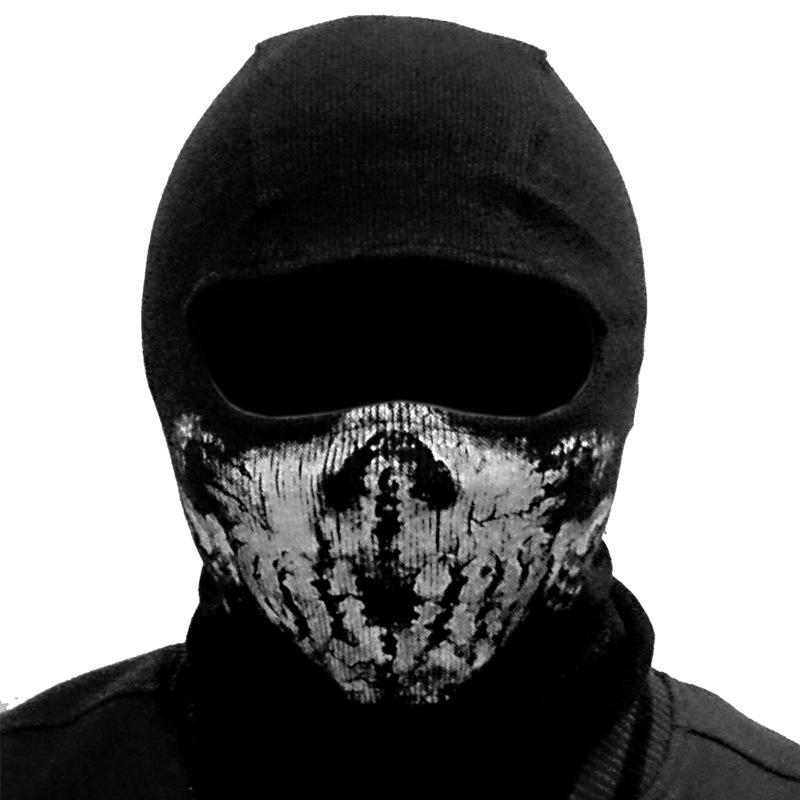Temu Unisex Outdoor-Maske für Call of Duty Gaming, feuchtigkeitsableitend und mit Sonnenschutz