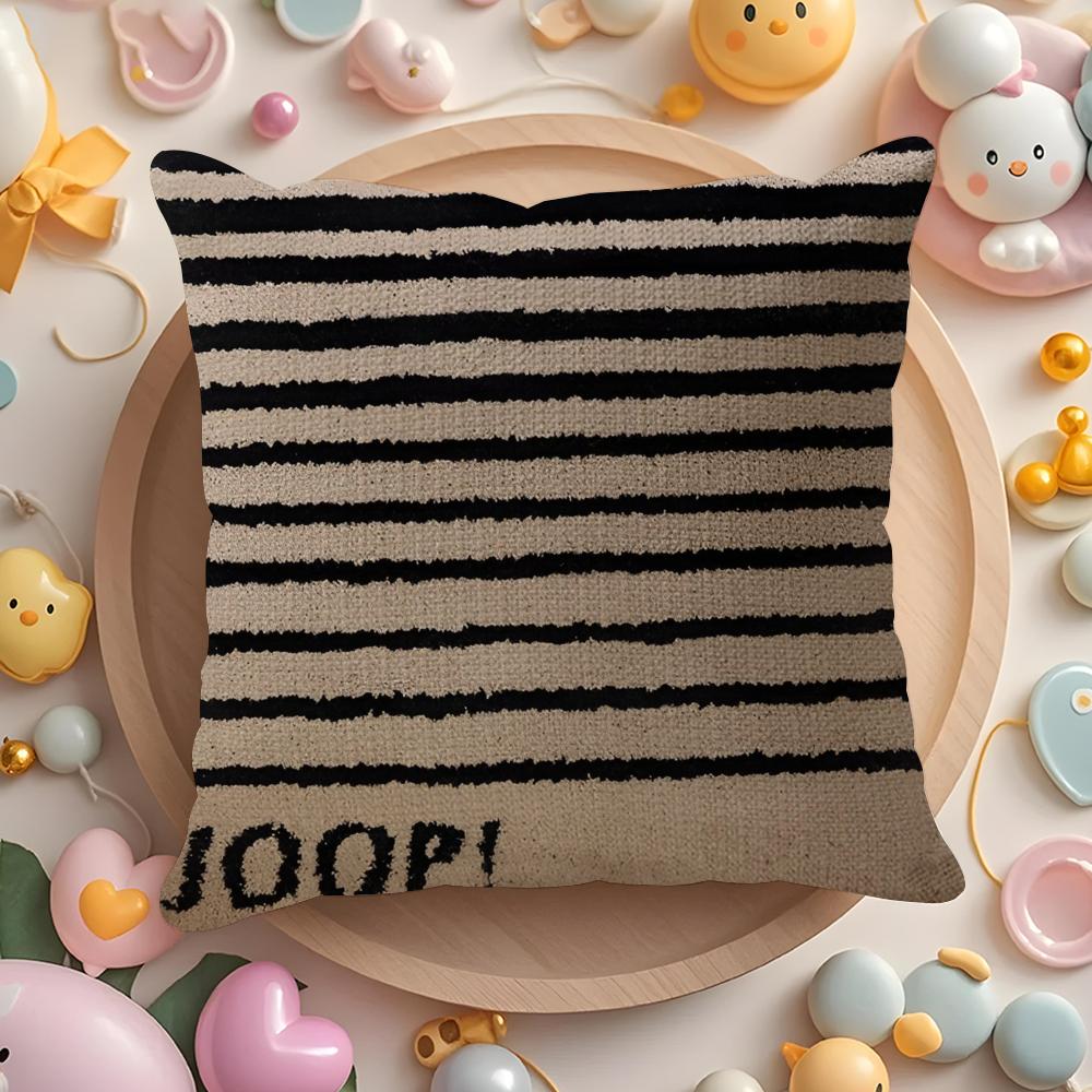 Light Luxury Matching J-Joop Wolfgang Pillow Case Pattern Printed Pillowcase for Living Room Sofa Cushion Cover & Bedroom Decor