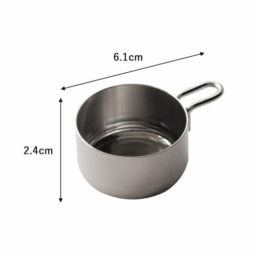 KOGU Coffee Measure, 10g, Made in Japan, Dishwasher Safe, Compact and Mini, Fits in a Canister, Perfect for Measuring Coffee Beans, Camping, Outdoors,