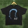 Bob Dylan Silhouette Milton Glaser Kunst Grafik XL Unisex T-Shirt