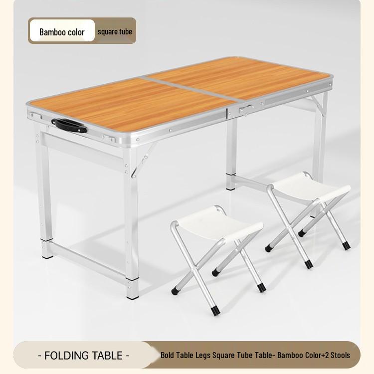 Portable Outdoor Camping and Market Folding Table