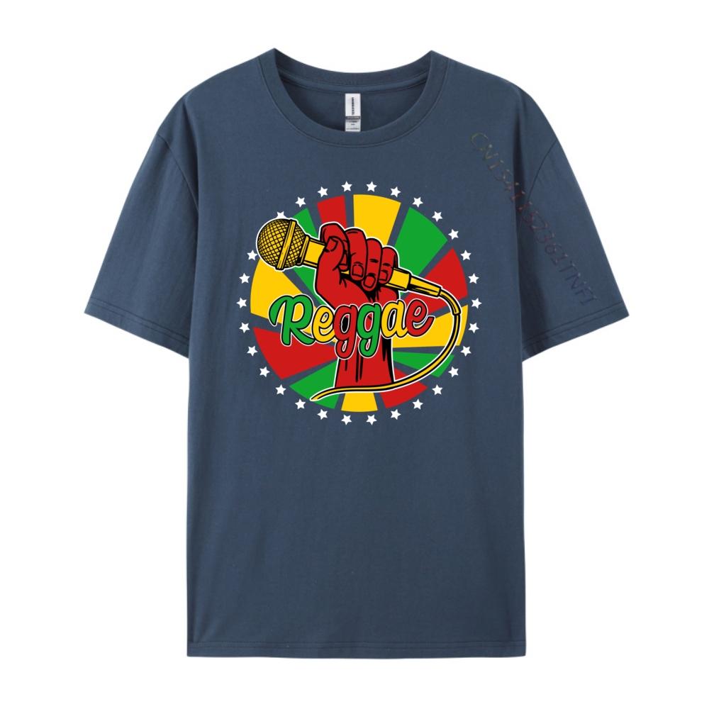 

Cool Reggae Music Reggaeton Ragga Jamaica Rastafari Clothing Woman Mens Clothes Plus Size Print Tshirt 4XL