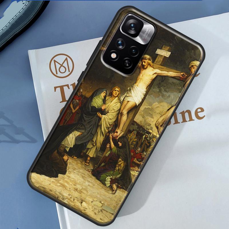 Faith Christian Religious Jesus Case For Xiaomi Redmi Note 13 12 11 9 10 14 Pro 9S 10S 11S 12S Redmi 14C 10C 12C 13C Cover
