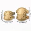 4Pcs/Set Impact Resistance Knee Pads Elbow Pads Professional Sports Protective Gear  Outdoor Cycling
