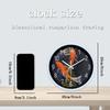 High-Quality Red High-Quality Koi High-Quality Swimming High-Quality Design High-Quality Wall High-Quality Clock, High-Quality With High-Quality