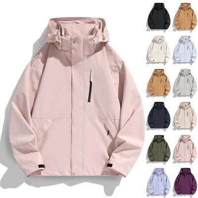Damen Modische Und Bequeme Outdoor Winddichte Jacken