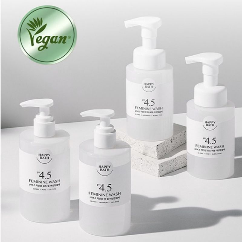 Happybath pH 4,5 Milde Säure Beifuß Schaum Intimreiniger 300ml 1Stück