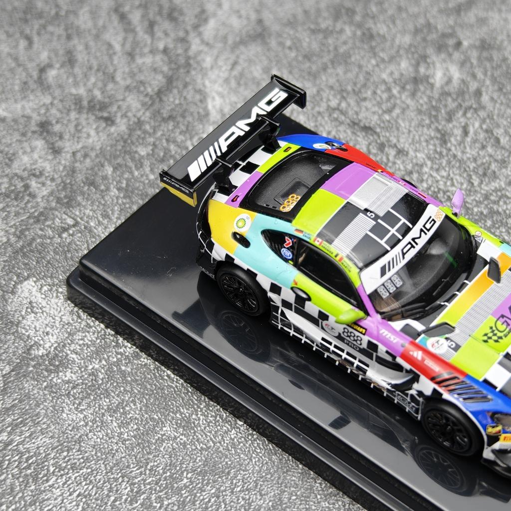 EBHUP1 PARA 1:64 BENZ GT3 2025 Bathurst 12H #888 Alloy Car Diecasts & Toy Vehicles Car Model Miniature Scale Model Car For Children