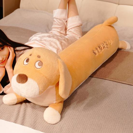 Soft Dachshund Plush Pillow Long Floppy Dachshund Dog Stuffed Animal Funny Dog Cushion for Cuddling Cute Bed Sofa Decor Gift
