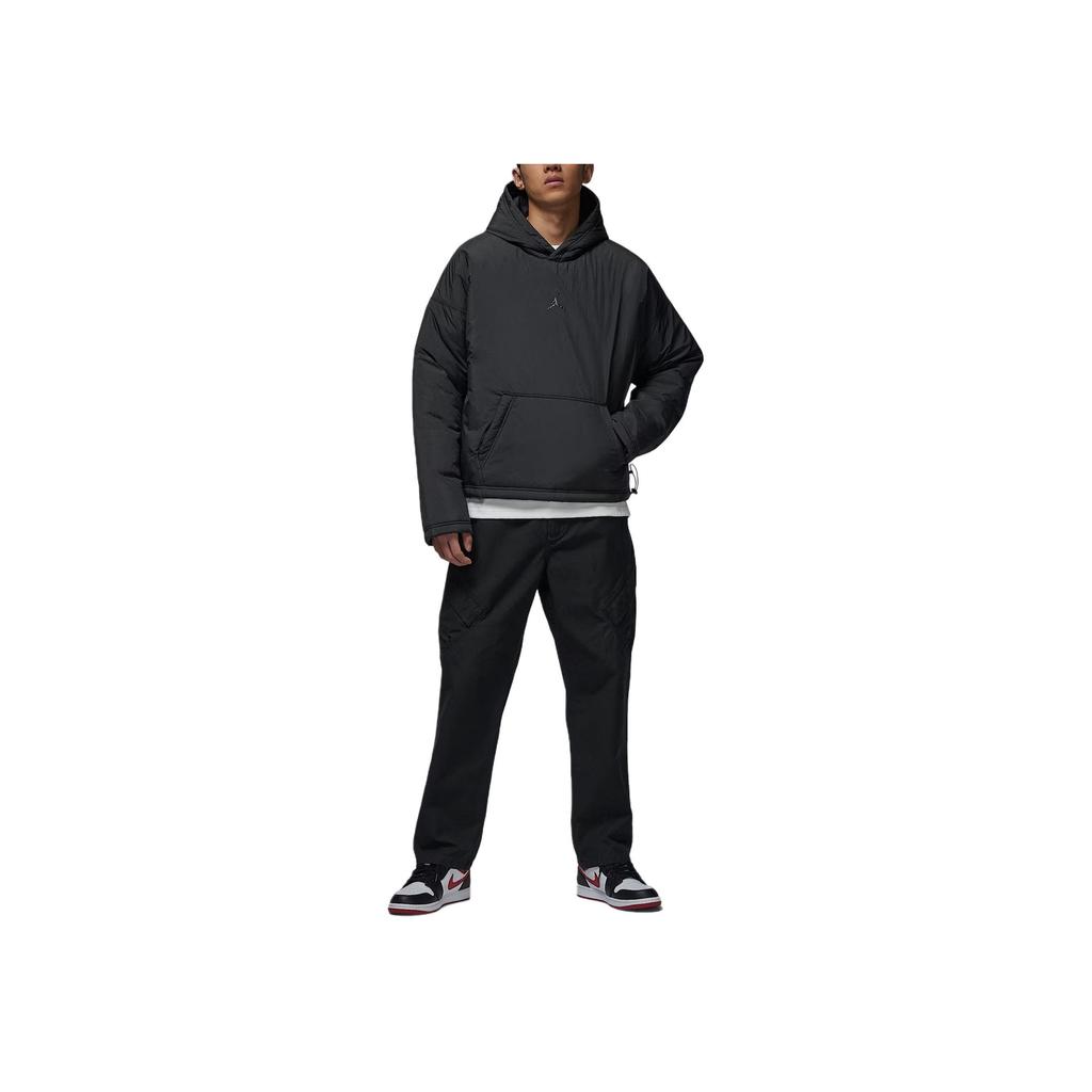 Jordan Flight Mountainside Warm Solid Color Hooded Cotton Jacket Men Jacket HV1865-010