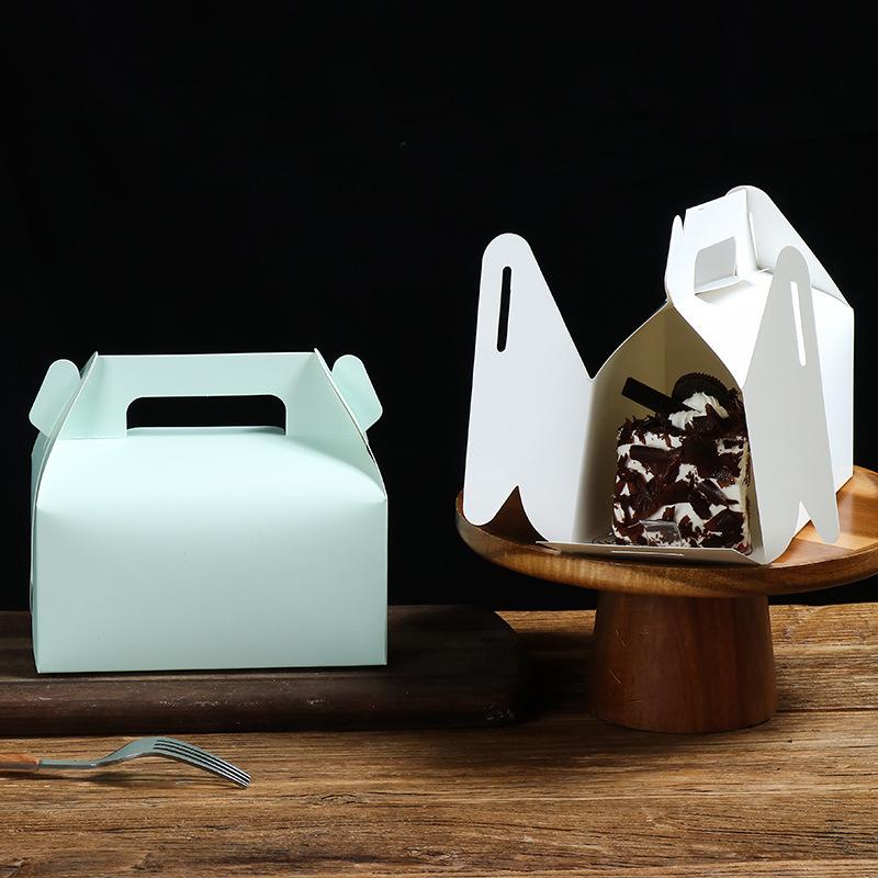 WTEMPO Simple Elegant Presents Packaging Boxes Foldable Paper Handheld Gift Boxes Party Decor Favor Treat Boxes Small Business Supplies