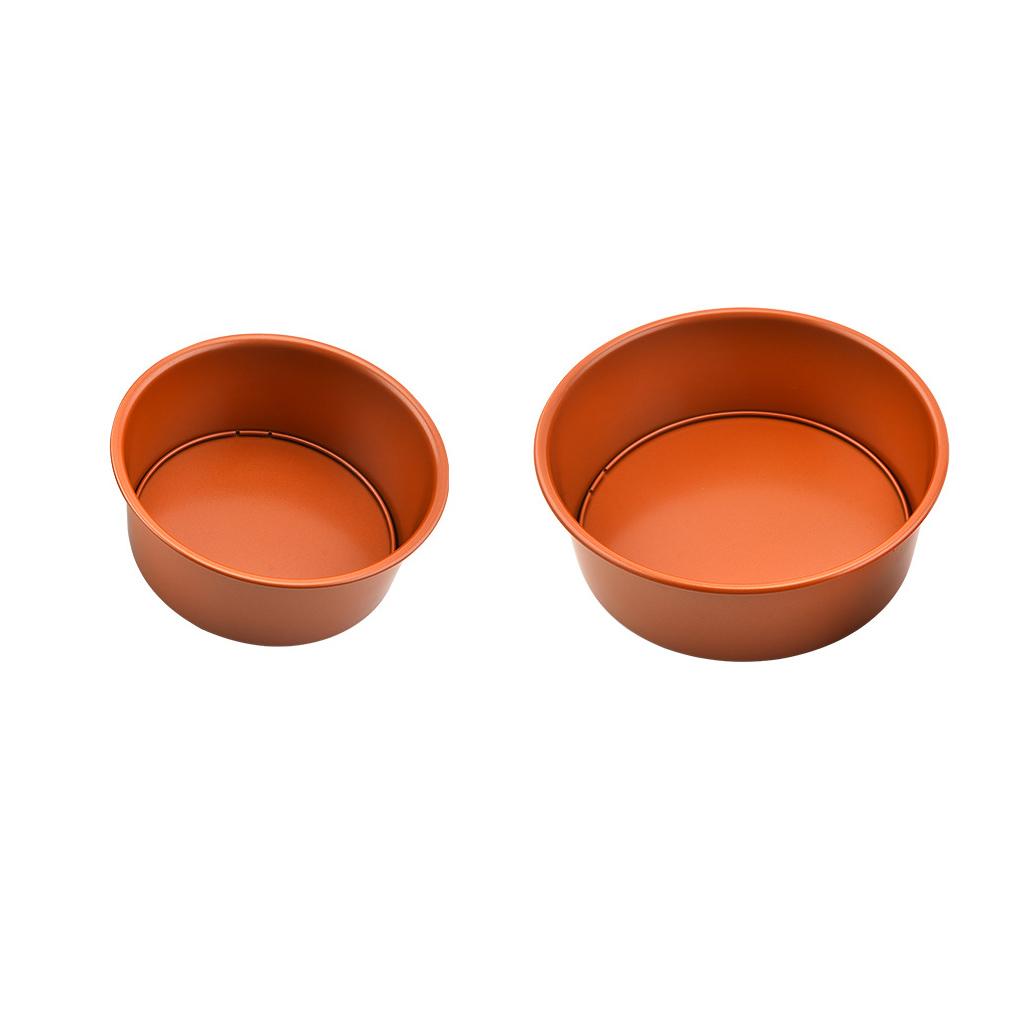 Cake Mold Non-stick Coating Round Cake Mould Cheese Making Mold with Removable Bottom